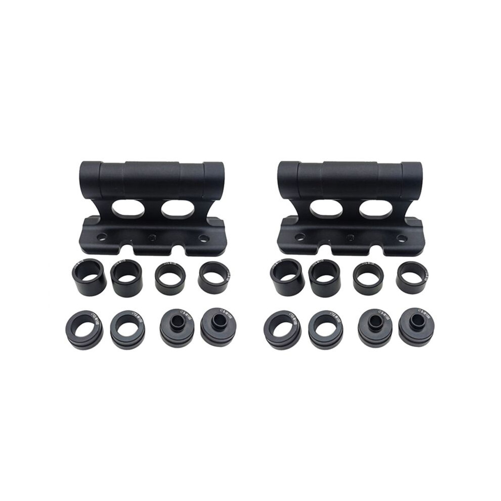 2X Bike Fork Mount Quick Release Thru Axle Carrier Front Fork Block Car Roof Rack Support Bicycle Stand Holder Mtb Parts 6031417190033