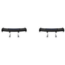 2X  Petite Voiture Solaire LED Aileron Arrière Aile  Style Voiture Avertisseur Lampe Clignotant 4 Modes Décoration