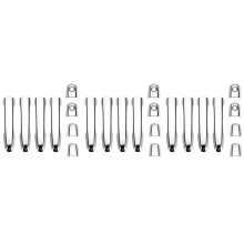 24 Pièces Séries pour L200 Triton Pickup 2006-2014 La Garniture de Couvercle de Poignée de Porte Chromée