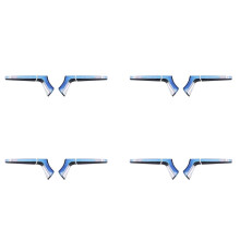 16 Piezas ABS Cromado Lateral Etiqueta Engomada de Adorno de Cubierta de Tira de Espejo Retrovisor para 2021 2022 RHD