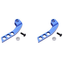 2X Metal 4-Hole Transmitter Neck Strap Balancer Adjuster for Futaba Radiolink Frsky X9D RC Remote Control, Vertical