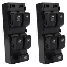 2X Interruttore di Comando Alzacristallo Elettrico Anteriore Sinistro Anteriore Sinistro Per Getz 2005 93570-1C110