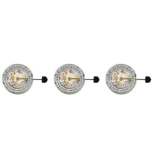 5X Direct Replacement Shanghai 2824 Movement Date Automatic Mechanical Movement Mens Watch