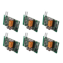 6X BL1830 Bateria de íon de Lítio BMS PCB Placa de ProteçãO de Carregamento para Ferramentas Elétricas 18V BL1815 BL1860 LXT400