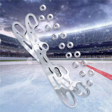 253mm Ice Skating Blade Stainless Steel Inline Figure Skate Blade Skate Shoes Skating Replacement Blades