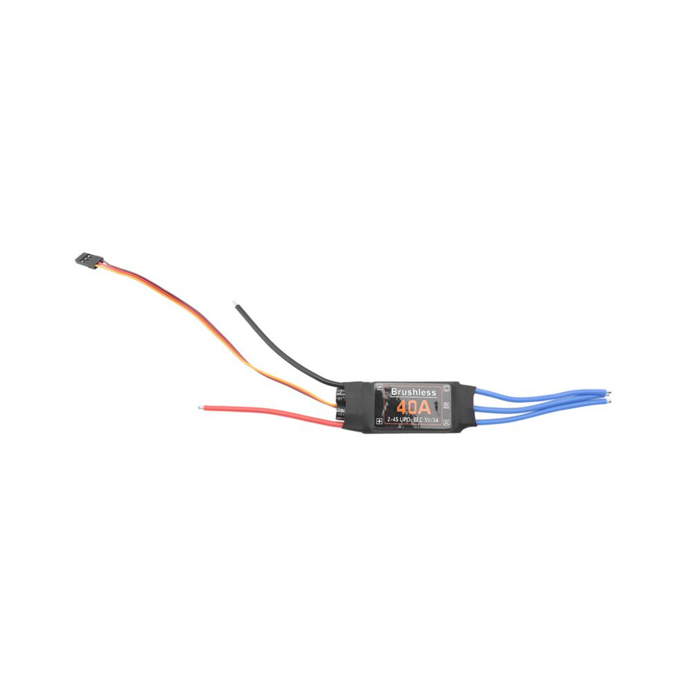 Brushless 40A Speed Esc Controller 2-4S With 5V 3A Ubec For Rc Fpv Quadcopter Rc Aircraft Helicopter 4713091488713