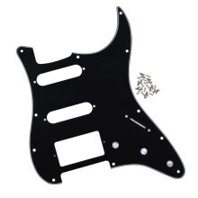 11-Hole HSS Guitar Pickguard 3Ply PVC +Screws for American SSH Electric Guitar Parts Scratch Plate Replacement Parts A