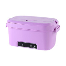 Scatola Portapranzo Riscaldata Senza Fili da 1,5 L, Ricaricabile, con Programmazione Automatica, per Adulti, Scatola Portapranzo Calda Intelligente