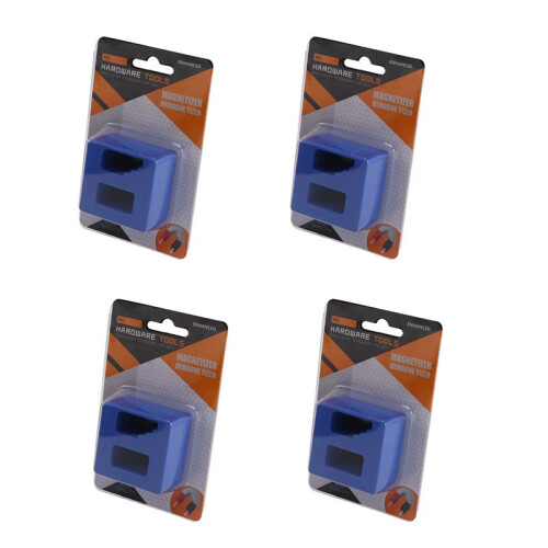 4X New Magnetizer Demagnetizer for Screwdriver Tips Screw Bits Magnetic Tool
