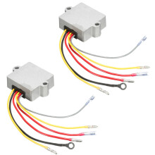 3X Régulateur de Tension pour Hors-Bord Mercury Mariner 6 Fils 815279-3 883072T Accessoires de Modification de Bateau à Moteur