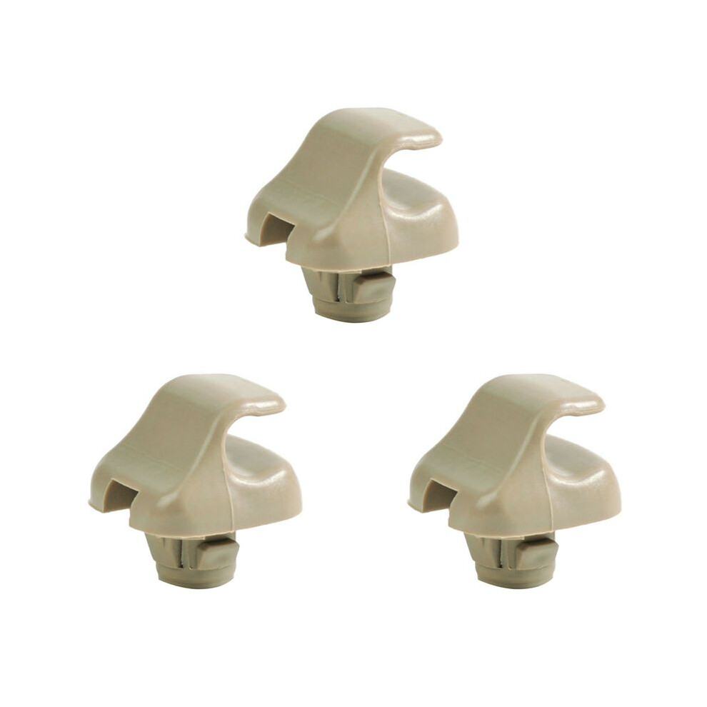 3X Car Sunvisor Holder Sun Shield Antidazzele Visor Clips Fastener For Cr-V Fit Accord Beige 4712301856021