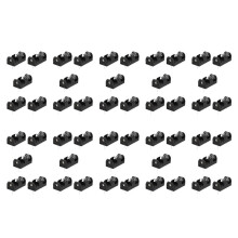 50x 1/2AA 14250 Battery Storage Clip Box Case Holder 3.6V with PCB Pin Solder Lead