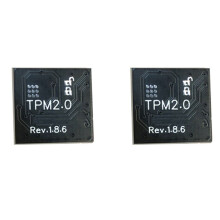 2X TPM 2.0 Encryption Security Module Remote Card 14 Pin SPI TPM2.0 Security Module for Motherboard