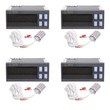 4X LILYTECH ZL-7801A, Universal, General, Temperature and Humidity Controller, Thermostat and Hygrostat, Thermistat