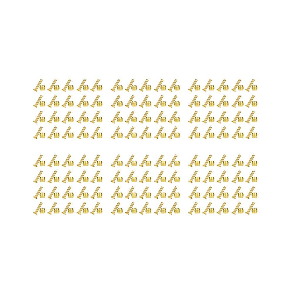 120Pcs Bicycle Brake Olive Brass Connecting Insert Kit For Bh59 Hydraulic Disc Brake Hose,4 4713396141504