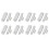 8X Magnetic Sensor Home Door Window Entry Warning Alarm 2