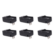 6X NP-F550 Battery Charger for NP-FM50, FM70, FM90, FM30, FM500H, FM51(USplug)