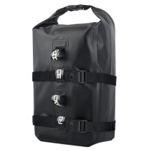Portable Waterproof Bike Fork Bag 8L Aluminum Alloy Bicycle Front Rack Carrier Pannier Cycling Mount Storage Bag