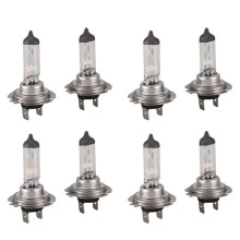 8x Car Front Light Headlight H7 Bulb Light Lamp 12V 55W