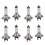 8x Car Front  Light Headlight H7 Bulb Light Lamp 12V 55W 1