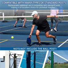 Portable Pickleball Net System 22ft Adjustable Indoor Outdoor Pickle Net for Backyard Schools Community Centers