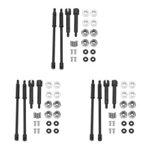3set 4mm Widen Steel Drive Stub Axles CVD Joint Drive Shaft Upgrade Parts for 1/24 RC Crawler Axial SCX24 90081