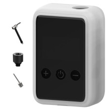 Pompe à Air Électrique Portable pour Vélo 150 PSI,  Compresseur à Charge Rapide, Gonfleur de Pneus de Vélo avec Affichage Numérique