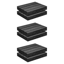 6x Polyethylene Foam 16X12X2Inch Polyethylene Foam Sheet Thick Foam Padding Foam Inserts for Crafts Polyethylene Foam