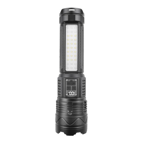 Outdoors Super Bright Flashlight Emergency Camping Hand Lamp Spotlight Focus Long Range Red and White Flashlight