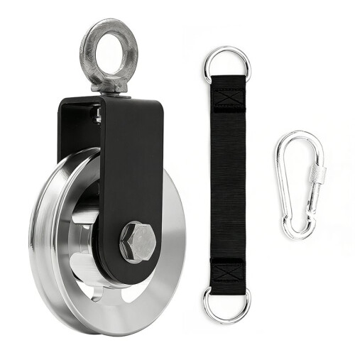 Aluminum Alloy Cable Pulley Wheel for Home Gym System, for LAT Pulldown, Tricep Pushdown and Cable Machine Exercises