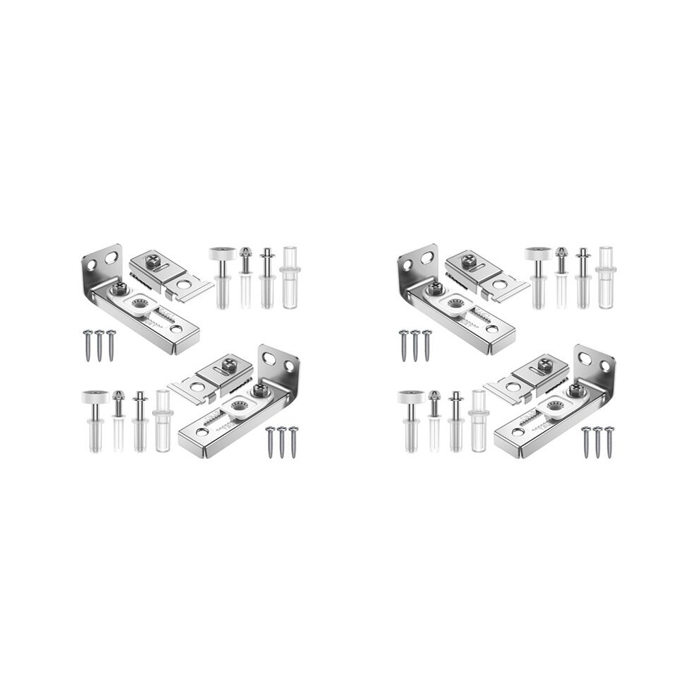 2Set Bi-Fold Door Hardware Repair Kit - Hardware Kit For 2.22Inch To 2.54Inch Track,Folding Pocket Door Parts 6031945938947
