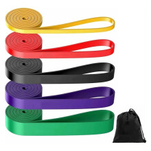 Resistance Bands, Level 5 Heavy-Duty Exercise Bands, Yoga, Aerobics and Fitness Equipment, Pull- Resistance Bands
