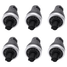 6X 10K Potentiometer 22mm Regler VSD VFD für Frequenzumrichter Neu
