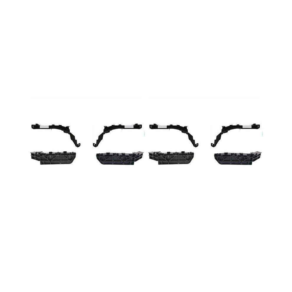 8 Pieces Efront Headlights And Bumper Brackets Set For 2007-2011 Crv 6034057694954