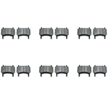 6Pair Car Front Headlight Lamp Dust Cap Lid Shell for Mondeo MK4 2008 2009 2010 2011 2012 2013 Dust Cover Seal