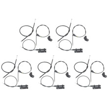 15PCS Engine Bowden Cable Hood Release Wire for E39 525I 530I 51238176595 51238190754 51238176596