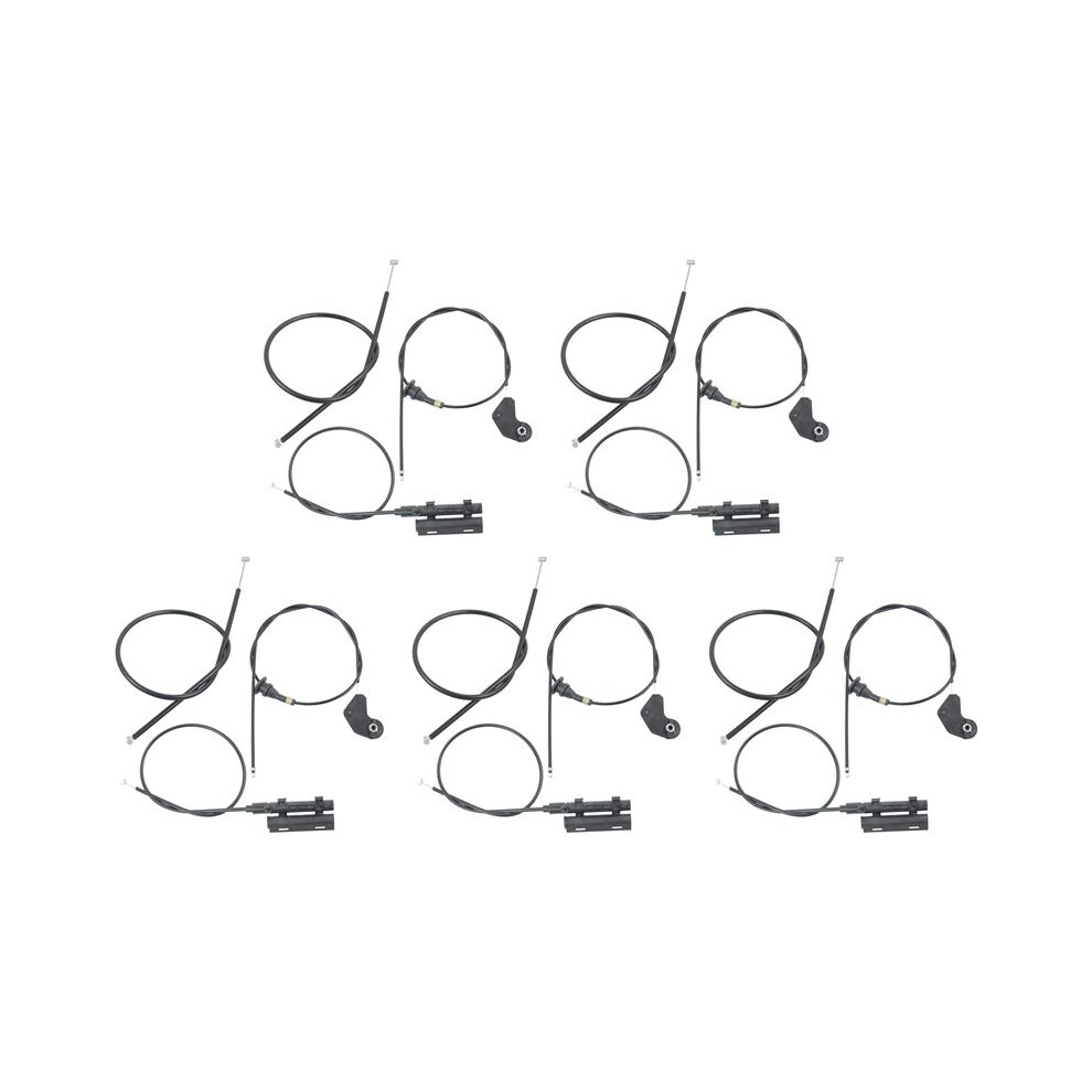 15Pcs Engine Bowden Cable Hood Release Wire For E39 525I 530I 51238176595 51238190754 51238176596 4713580608417
