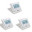 3X 16A 230V LCD Programmable Warm Floor Heating Room Thermostat Thermoregulator Temperature Controller Manual Mechanical 1