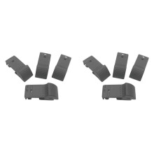 8 Peças de Porta MençãO Pino de Trava de Porta BotõEs de Trava de Porta Sem Parafuso para Carro ZX Elysee Estilo Preto