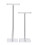 1Set Acrylic Earring Display Rack White Jewelry Storage Stand 2