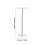 1Set Acrylic Earring Display Rack White Jewelry Storage Stand 7