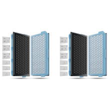 4X HEPA Filters for  Vacuum Filters Compact C1-C2 Complete C2- C3 S8340 + 6 Air Clean Filters + 6 Motor Filters