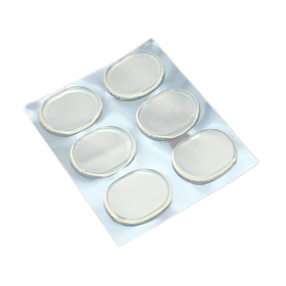 Artibetter Silicone Gel Heel Pads For Blisters With Anti-Skid Grip, Transparent