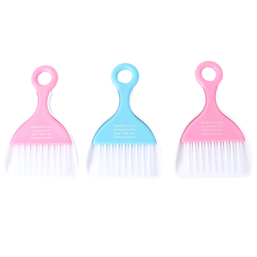 3 Pcs Cleaning Kit Keyboard Cleaner Brush Computer Broom Dustpan 3161621408839