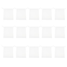 Mlins 15 Pcs Travel Storage Washer Bags Bulk Admission Transparent