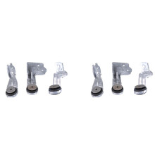 6x Intercooler Assembly Bracket 9803778980 9803779180 9803778880 for 308 308S 408 4008 1.2THP 1.6THP 1.8THP