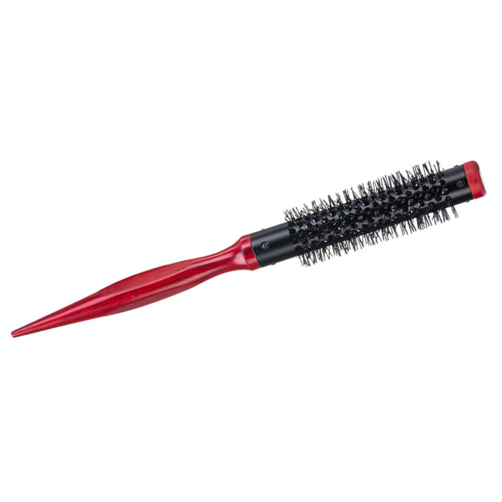 Iplusmile Round Hair Brushes Hair Brush Comb Wood Red 1 Piece