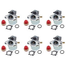 6X Mowers Carburatore per Motore Briggs E Stratton 799868 498254 497347 497314 498170 Carb 4Hp 5Hp 6Hp 6,75 6,5 7