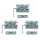 3X PCB Circuit Board for  18V Li-Ion Battery Voltage Detection Protection 1