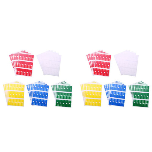 1500Pcs Cable Label Sticker Waterproof Wire Network Electrical Cable Labels Cord Tag  Print Stickers Organizer 1